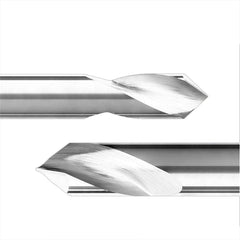 2 Edge 90 Degree Centering Drill Aluminum Fixed Point Carbide Knife Gong Cnc Tool Without Coating