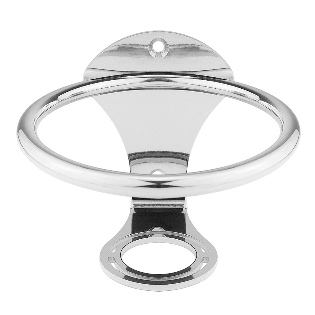 Stainless Steel 304 Cup Drink Holder Can Bottle Holder Stand Mount Support Auto Car Marine Boat Truck RV Fishing Box