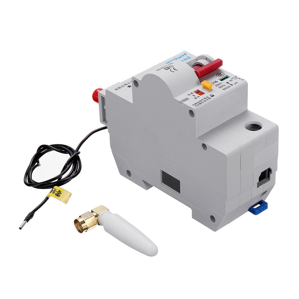 WiFi Smart 10A Switch Circuit Breaker Automatic Recloser Overload Short Circuit Protection for Amazon Alexa Google Home