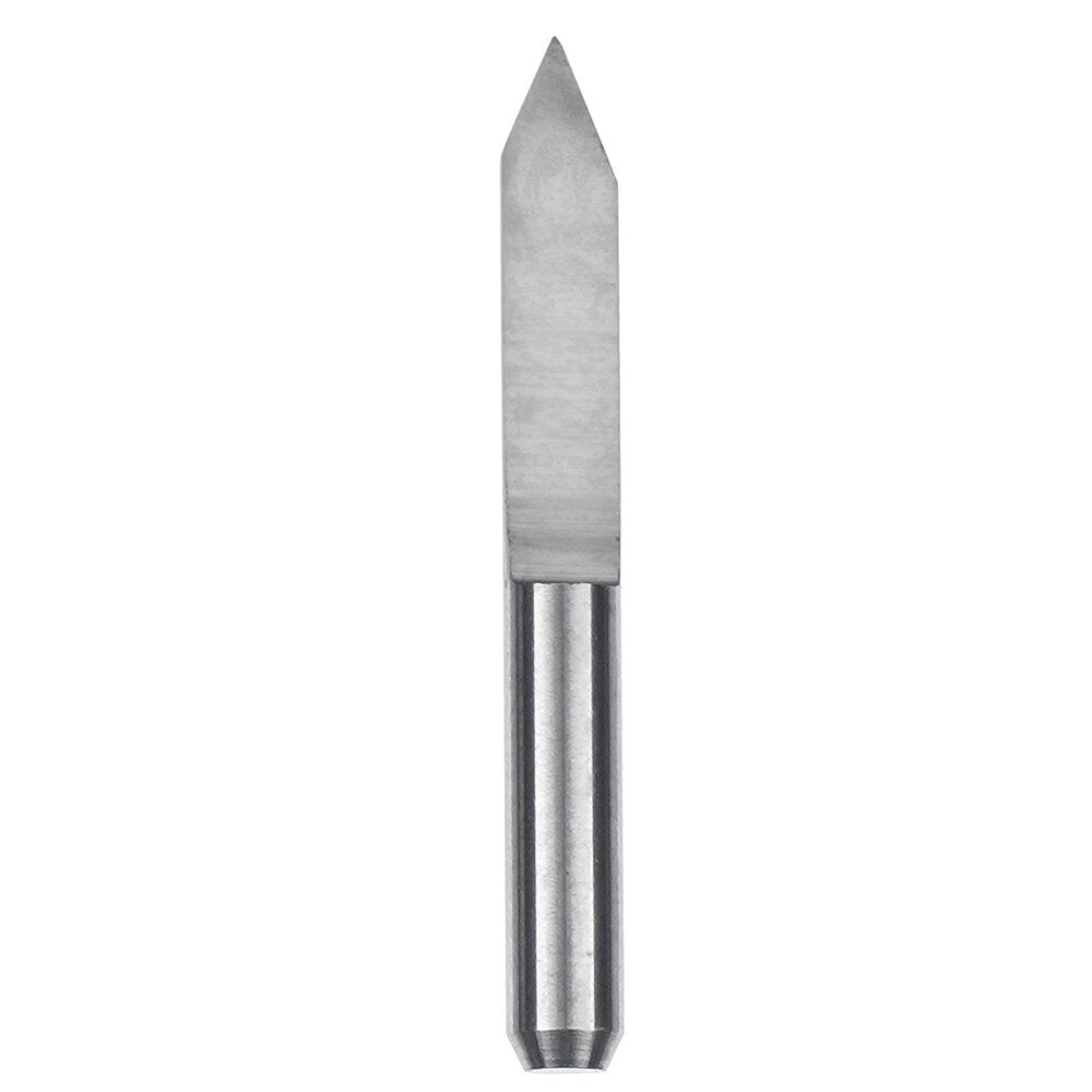 10Pcs 3.175mm Shank V-shaped CNC Milling Cutter 20/30/45/60/90 Angle Engraving Bit Planer Drill