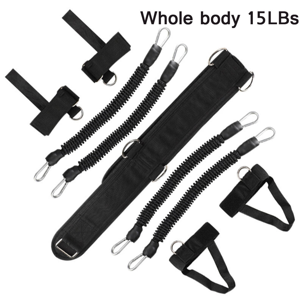 Home Gym Strength Training Resistance Band Basketball Strength Exercise Pull Rope Boxing Sports Fitness Accessories