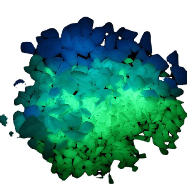 1000g Artificial Glowing Rubbles Garden Path Flower Pot Decor Landscape Noctilucent Stones