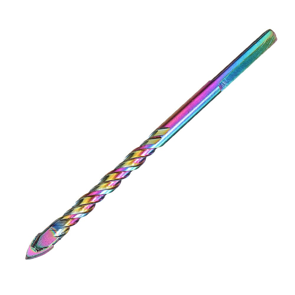 6-12mm Colorful Triangular Ceramic Tile Drill Bit 6/8/10/12mm Glass Drill Tool for Glass Wood Tiles Marble