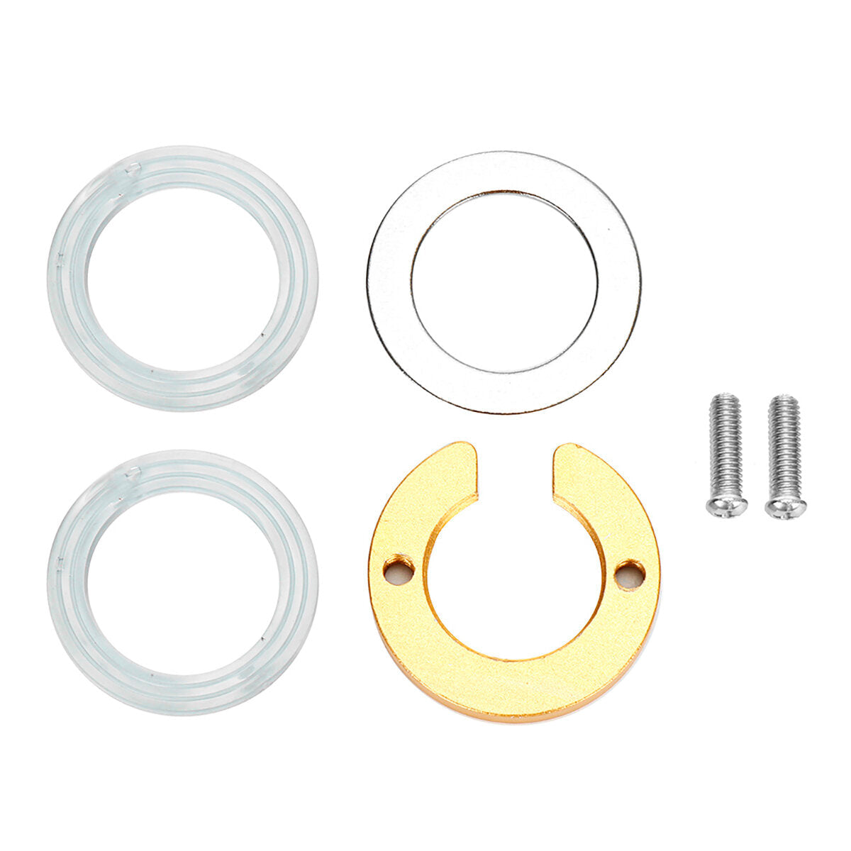 Pull Silver Ramen Basin Tap Pull-Type Stainless Steel Hot And Cold Water With Two Tube