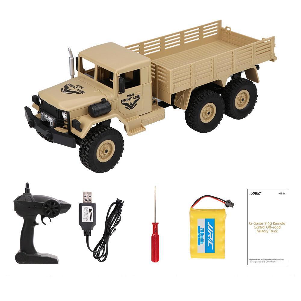 2.4G 6WD Off-Road Transporter Military Truck Crawler RC Car RTR