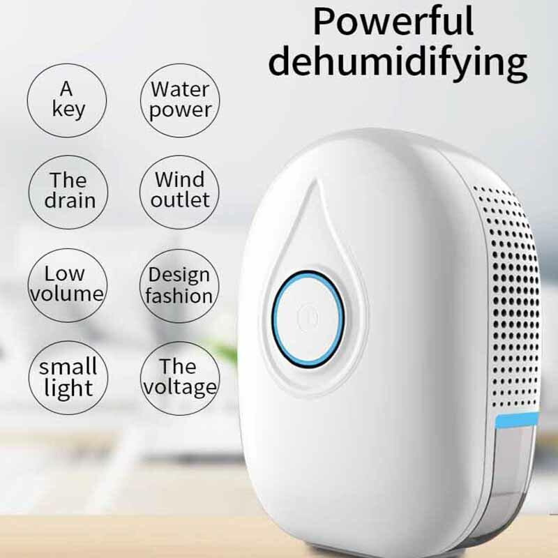 25W Portable Mini Dehumidifier Air Dryer Drying Moisture Dehumidification Machine Low Noise for Home Office