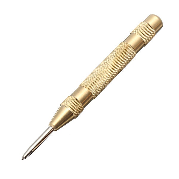 6mm Automatic Center Pin Punch Spring Loaded Marking Starting Holes Tool