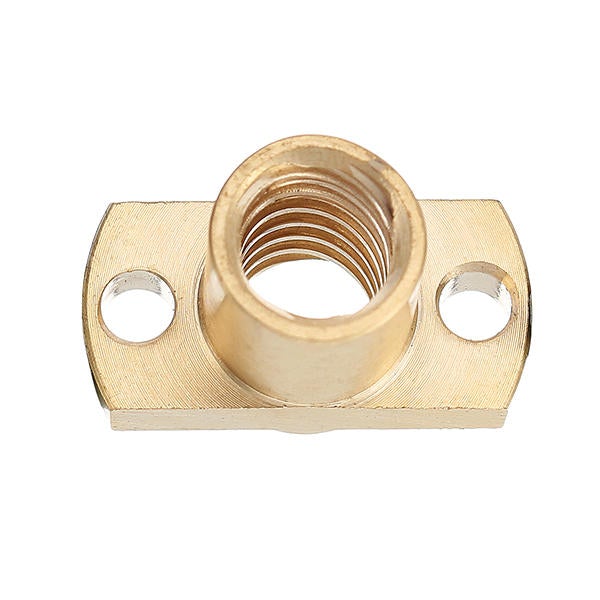 Brass T8x8mm Flange Lead Screw Nut for CNC Parts