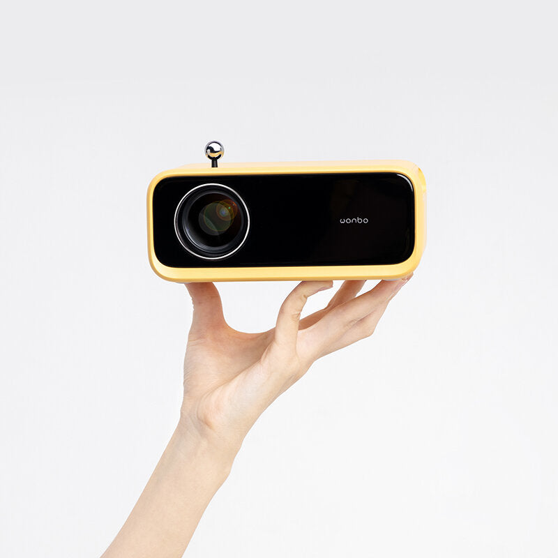 Mini LED Projector Handheld Projection 1080P Supported 120Inch Screen Children Entertainment Home Theater