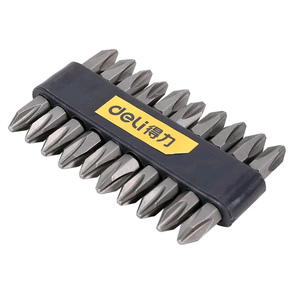 10Pcs 6.3mm Series Screwdriver Bits S2 Alloy Steel Bit With Strong Magnetism