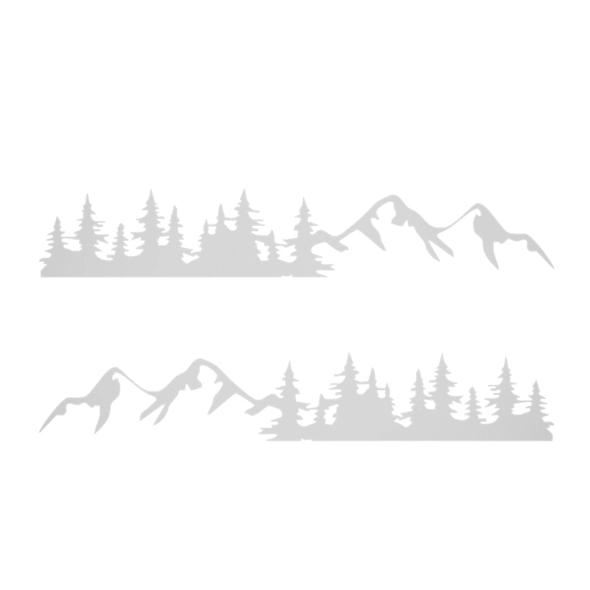 Car Side Body Sticker Decal Mountains For RV SUV Camper Motorhome Van Caravan