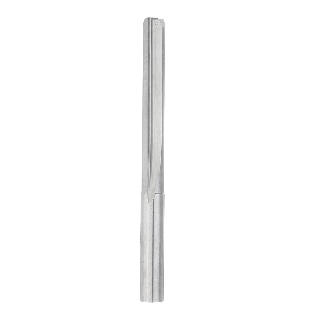 4mm Shank Double Flute Milling Cutter Straight Groove Tungsten Steel Engraving Cutter for CNC Engraving Machine Tools