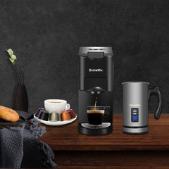 Coffee Machine 1450W 3-in-One Capsule Coffee Machine Ground Coffee