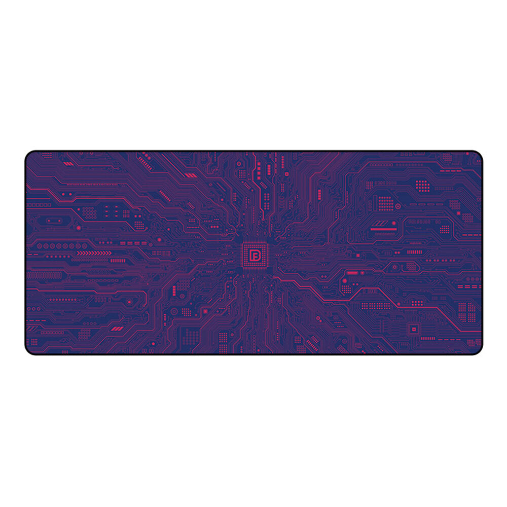 Circuit Diagram Extra Large Mouse Pad 900*400*4MM Thickened Locked Edge Keyboard Pad Non-Slip Rubber Desktop Mouse Mat for Home Office Game