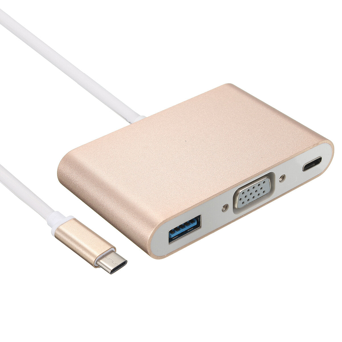 Wired Display Dongle 1080P HD Adapter Miracast AirPlay Mirroring Cable For iPhone