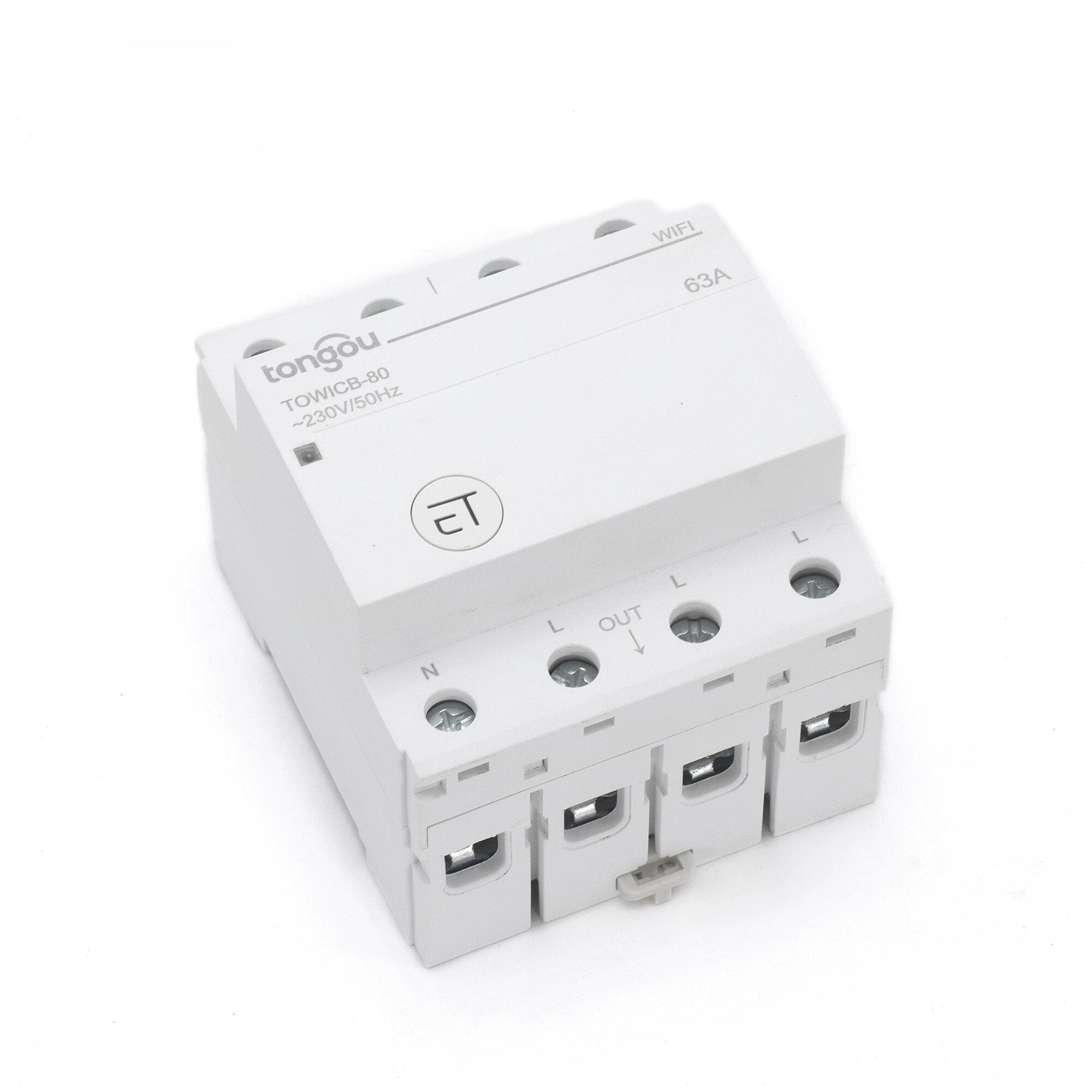 WiFi Circuit Breaker Remote Control by eWeLink APP Voice Control With Amazon Alexa Google Home 72mm Din Rail Main Switch