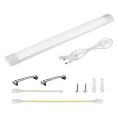 60/120cm LED Tube Lamp Fluorescent Lamp Home Office Ceiling Light 4000K Linkable