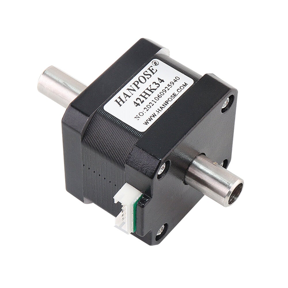 Double Shaft 42 Motor 4-lead Hollow Biaxial Motor for CNC Router Engraving Milling Machine