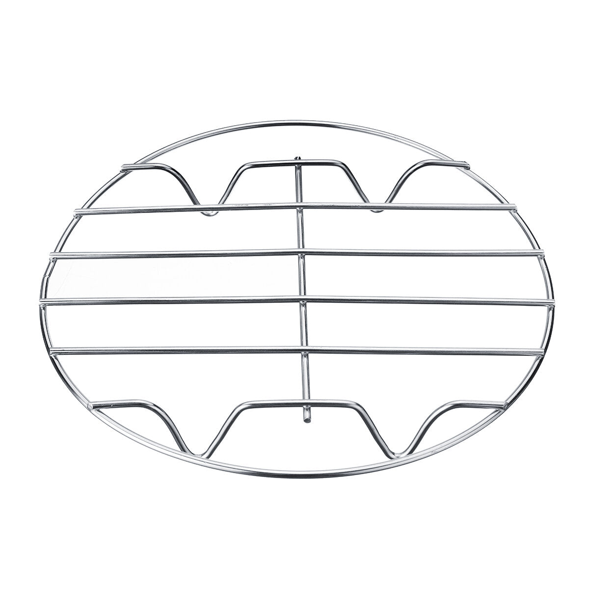 3Pcs 7" Air Fryer Accessories Set Chip Baking Basket Pizza Pan Kitchen 3.2-5.8qt