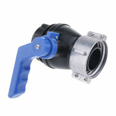 Tote Tank Ball Valve Drain Adapter Hose Fittings with Switch