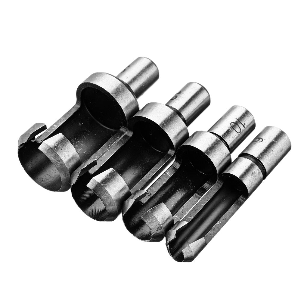 14pcs Chamfer Countersink Drill Bits Wood Plug Cutter Set
