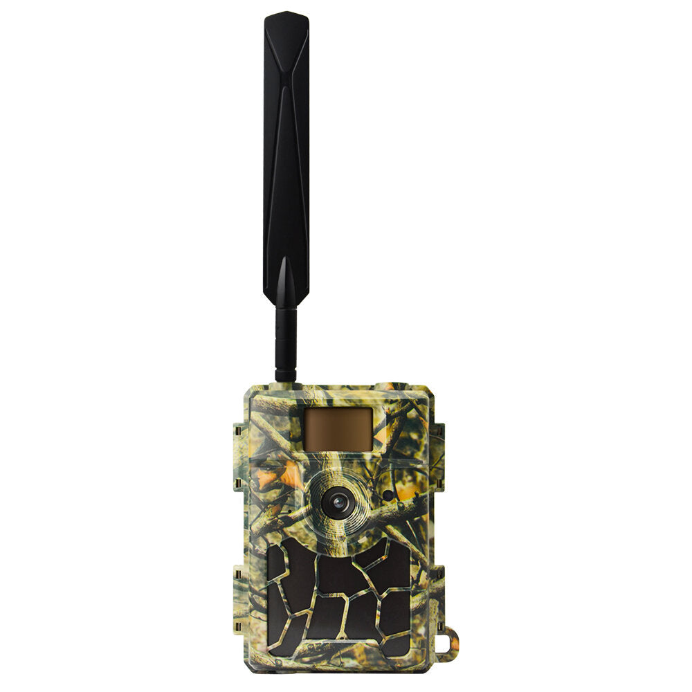 Wide Angle 24MP Scouting Trail Camera 0.4 S Trigger Trap Monitoring IP66 Infrared Heat Sensing Night Vision for Wildlife Outdoor Photography 4.8CS