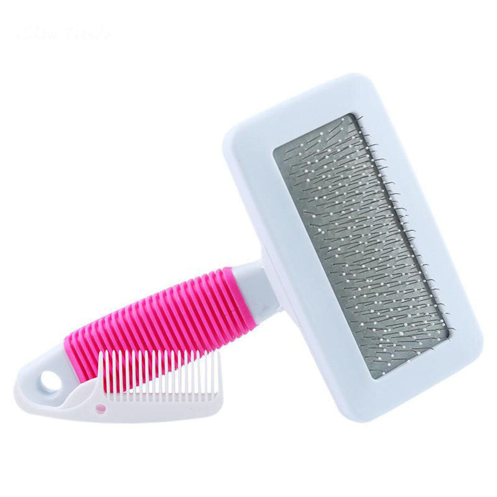 Pet Puppy Dog Cat Hair Shedding Grooming Trimmer Fur Comb Brush