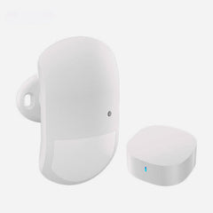Smart Home Gateway PIR Motion Sensor Detect Alert For Safty Care Wireless Home Security Driveway Alarm Work With Alexa By S3 HUB