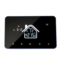 WiFi Smart LCD Display Touch Screen Thermostat for Electric Floor Heating Water Heating Temperature Remote Controller