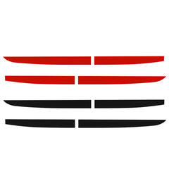 Matte Black Body Door Side Lower Stripe Decal Sticker For Honda Accord 2018 2019