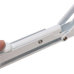 2Pcs White Shelf Bracket Kitchen Counter Extensions Support Frame