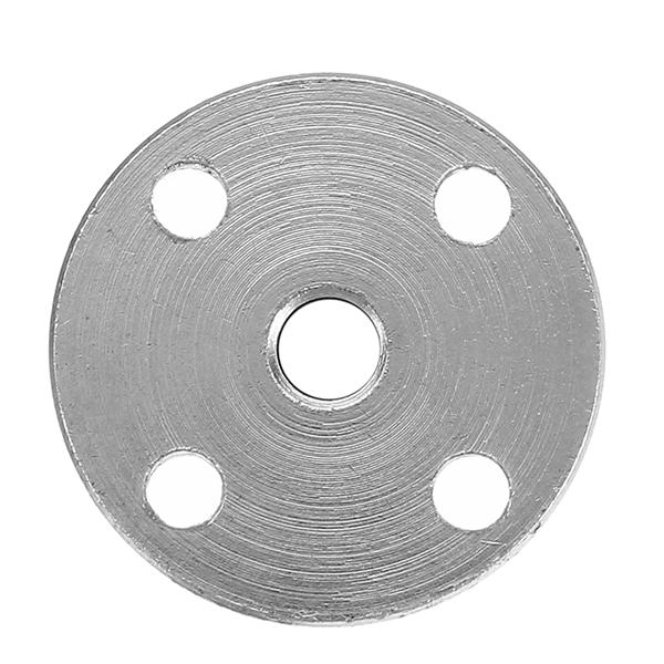 4mm Flange Coupling Steel Rigid Flange Plate Shaft Connector Optical Axis Support Fixed Seat