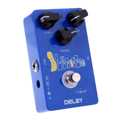 Blue Ocean Delay Guitar Effects Pedal True Bypass 25ms-600ms Delay Time