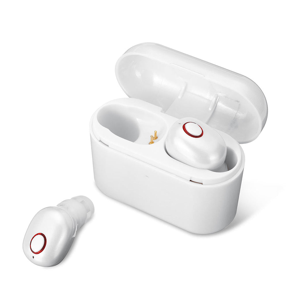 Bluetooth 5.0 Portable TWS True Wireless Earphone Mini Noise Cancelling Stereo Sport Headphone with Charging Box