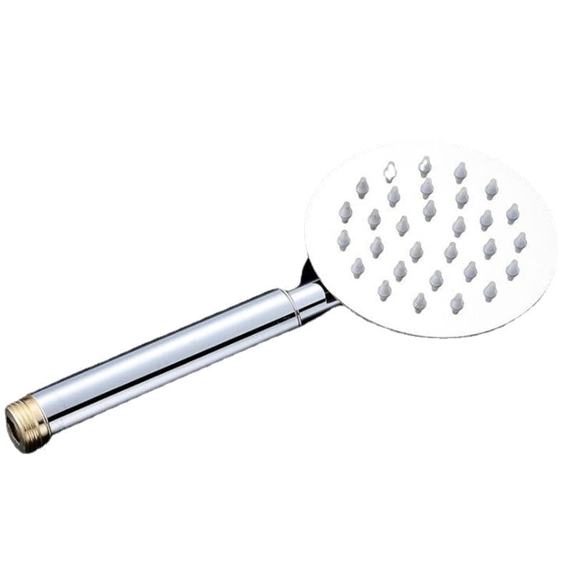 304 Stainless Steel Handheld Shower Head Round Shape Pressurized Ultra-thin Nozzle