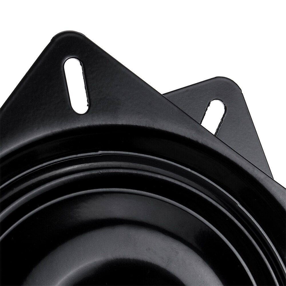 4Pcs 7 Inch Bar Stool Swivel Plate Replacement 360 Rotation Square Swivel Mechanism Turntable Replacement Accessories for Recliner Chair Furniture