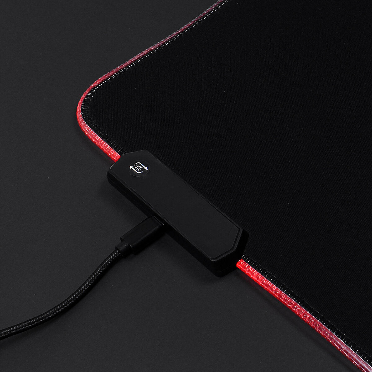RGB Large Mouse Pad LED Gaming Mouse Pad Gamer Mousepad LED Light Illuminated USB Wired Colorful Luminous Non-Slip Mouse Mice