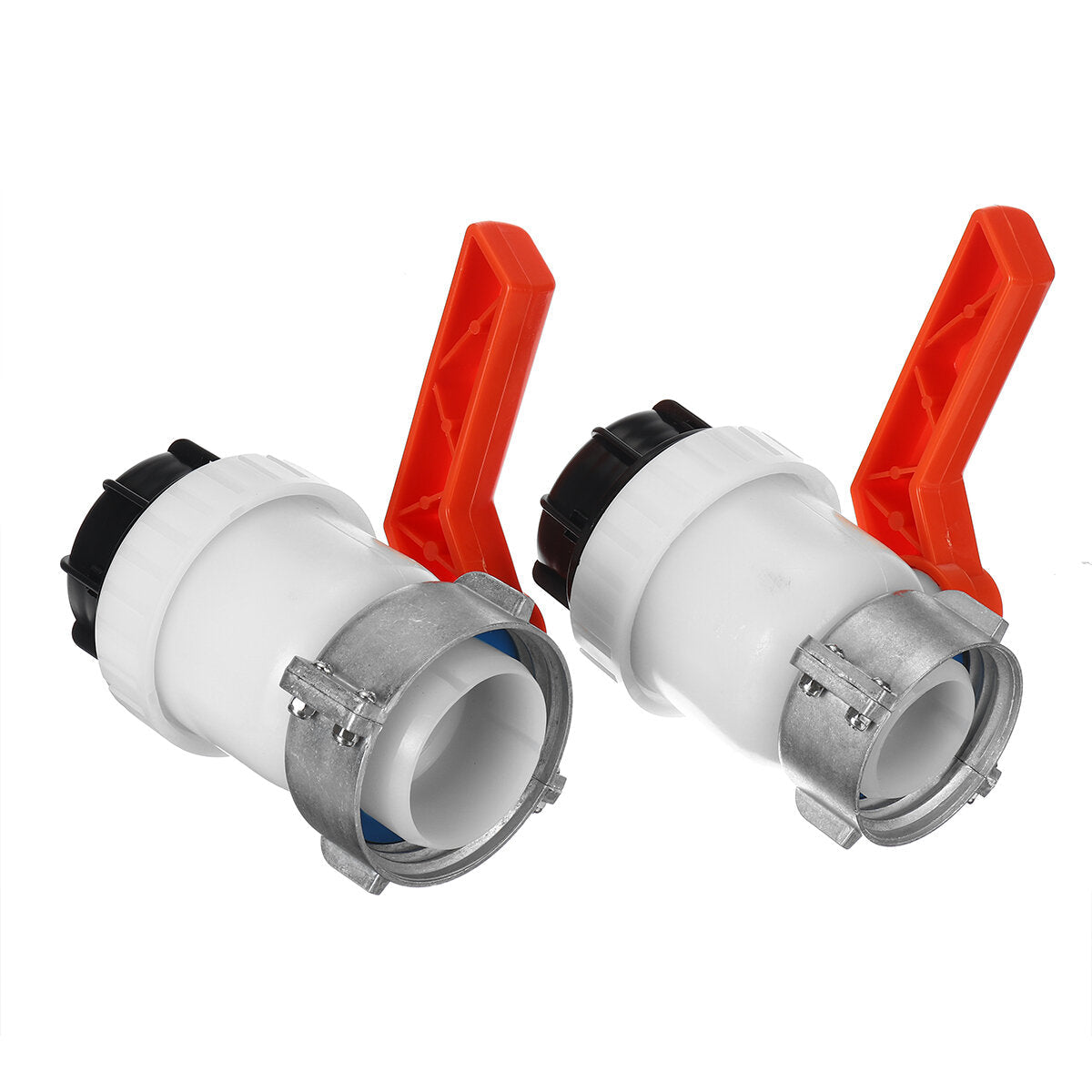 75mm/62mm Replacement Tank Butterfly Valve Tap Water Container Mauser Connector Fittings