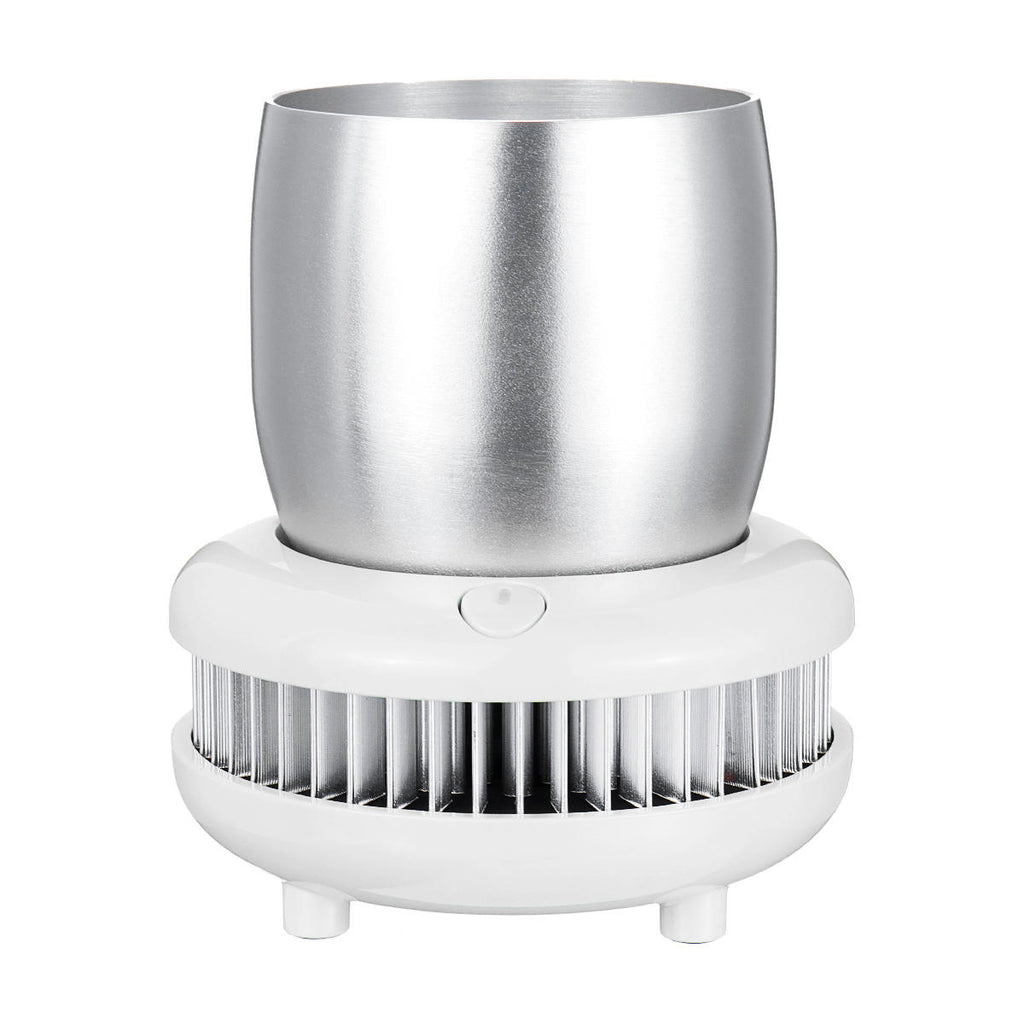 Electric Cup Cooler Box Cooling Beverage Aluminum Cup Drink Holder for Home Office