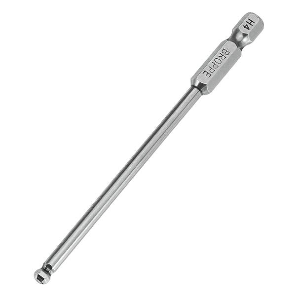 5pcs 2.5/3/4/5/6mm 100mm Magnetic Ball Screwdriver Bits 1/4 Inch Hex Shank