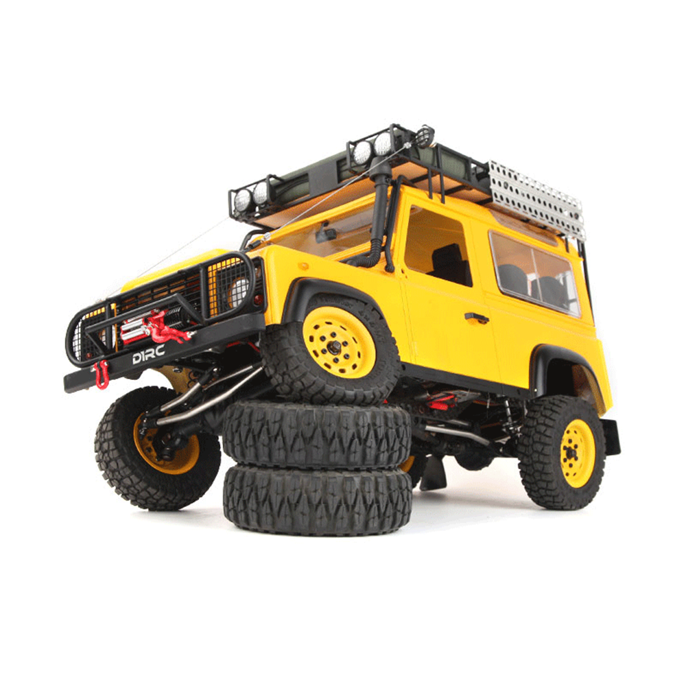 2.4G RC Car Crawler For Land Rover Camel Metal Chassis Two Speed Change Vehicle Models