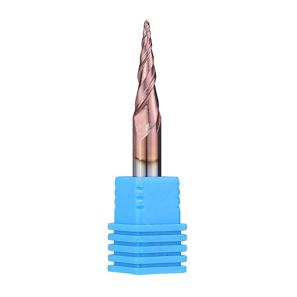 2 Flutes R0.25/ R0.5/ R0.75/ R1.0 *20.5*D4*50 Ball Nose End Mill HRC50 Taper Milling Cutter