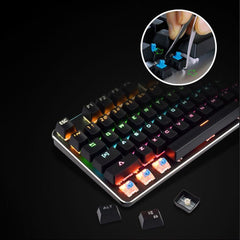 Wired Keyboard & Mouse Set 104 Keys USB Wired LED Breathing Backlit Gaming Keyboard 1200DPI Gaming Mouse for Desktop Computer Laptop PC