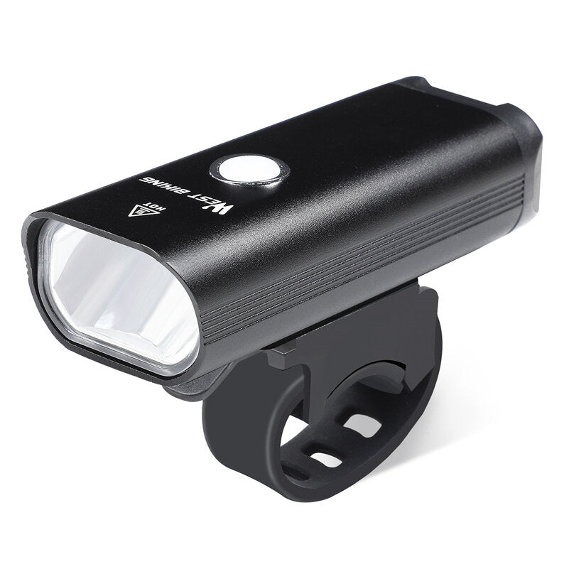 2200mAh 400Lm Bike Light Rainproof USB Rechargeable LED MTB Front Lamp Headlight Aluminum Alloy Ultralight Bike Flashlight