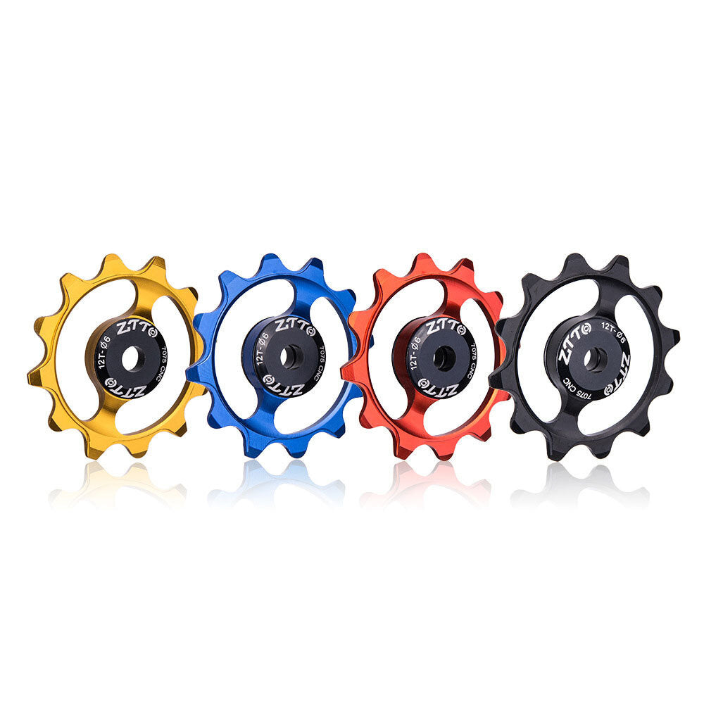 4/5/6mm Ceramic Bearing Aluminum Alloy Lightweight High Strength Rear Steering Wheel Of Mountain Road Bicycle Derailleur Pulley