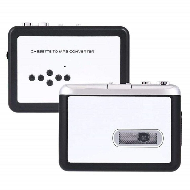 USB Cassette Tape Music Audio Player to MP3 Converter Adapter Capture Recorder Recording Into Flash Drive
