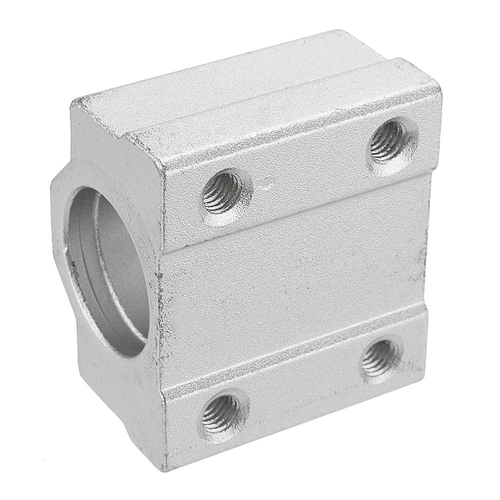 10mm Slide Bushing Block With 2 Bearings for No Power Spindle Assembly Small Lathe Accessories