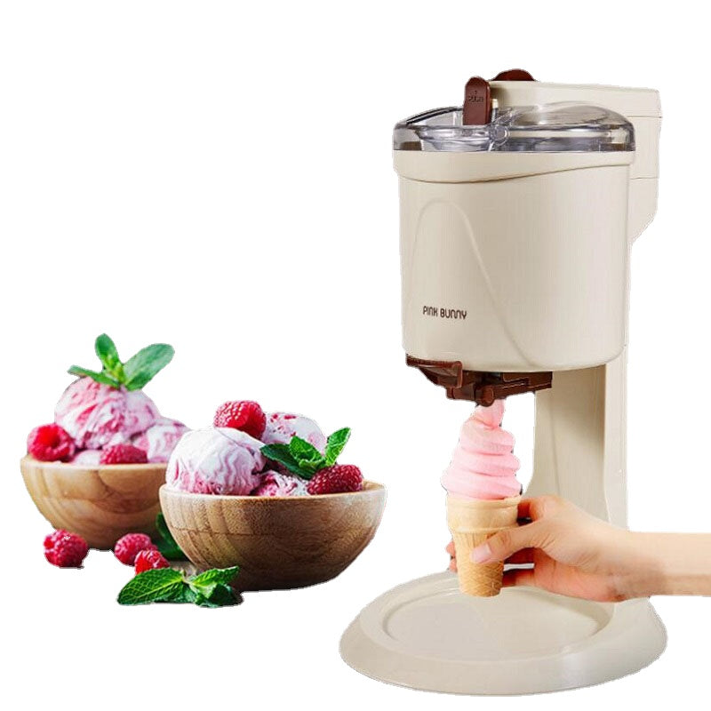 Ice Cream Machine Electric DIY Small Fruit Yogurt Sweet Cone 20W