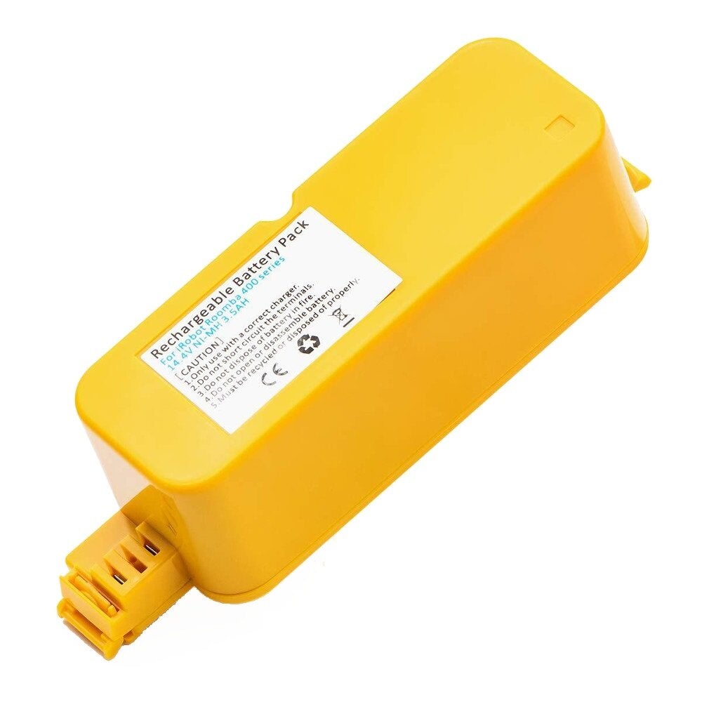 14.4V 3500mAh/4000mAh Large Capacity Ni-Mh Battery for IRobo 4000/4100/4210/800 Series