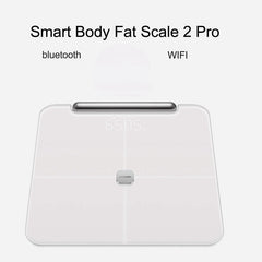 Smart Body Fat Scale 2 Pro 2021 Bluetooth WiFi Fat Accurate Measurement Alarm Clock Health Sports Scale